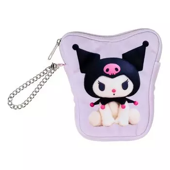 Sanrio Чехол для проездного Оригинальное аниме My Melody Kuromi Сталь Рекомендуется для возраста 3 лет и старше 882771 (Netflix и Куроми) Полиэстер, ПВХ,