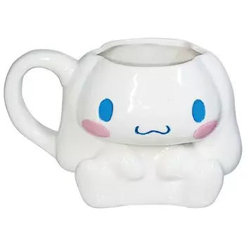 Кружка Sanrio Cinnamoroll 200 мл, вырубная, с корицей, Sanrio Goods, столовая посуда, приблизительная. SAN4359-2 белый