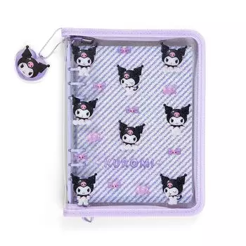 Sanrio Clear Binder Clear Plump 3D Куроми Куроми 25 xx Персонаж 297984 Куроми-чан 18,5 2,5 см