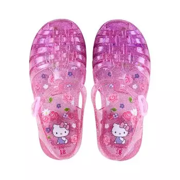 Sanrio Детские прозрачные сандалии Hello Kitty 18 см сандалии с персонажем Hello Kitty 061751