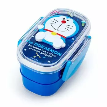 Sanrio Doraemon 2-tier lunch box (relief) (I m DORAEMON) 930300