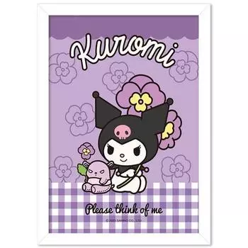 Sanrio Flora Kuromi упаковка-пазл из 108 предметов, один предмет, пазл из одного предмета, детские игры, развивающие игрушки