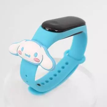 Sanrio Genuine Cinnamoroll 3D LED Электронные часы Детские наручные часы