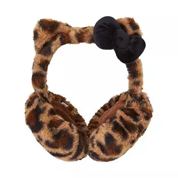 [Sanrio] Hello Kitty Black Earmuffs Foldable Cold Protection 381489