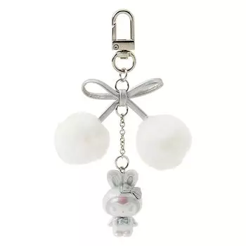 Sanrio Keychain Snow Kuromi 130427 (Fluffy Rabbit)