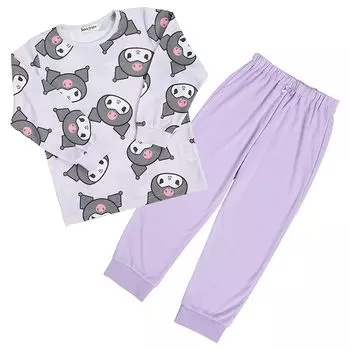 Sanrio Kids Пижама с длинными рукавами Kuromi 140 см 963755