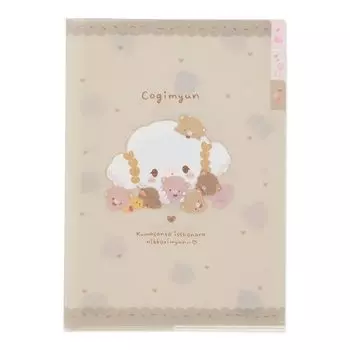 Sanrio Kogimyun Index clear file (handmade bear) 500623