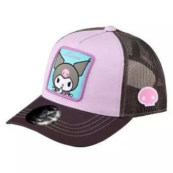 Sanrio Крышка-сетка для косметички хром/светло-фиолетовый x угольный
