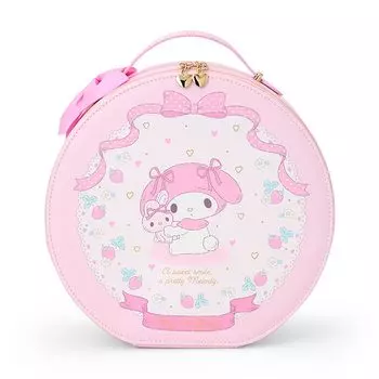 Sanrio Makeup Box My Melody Косметичка для хранения с ручкой и зеркалом в подарок 129674