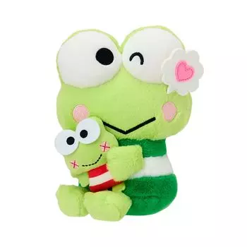 Sanrio Мягкая игрушка, вторая награда серии I Love Me, Kerokero Keroppi, полиэстер, рекомендуется для детей от 3 лет и старше 300705 (Персонаж ЧАСТЬ1)