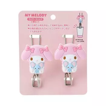 SANRIO Набор из 2 зажимов для проволоки My Melody Bath Goods Laundry 876283
