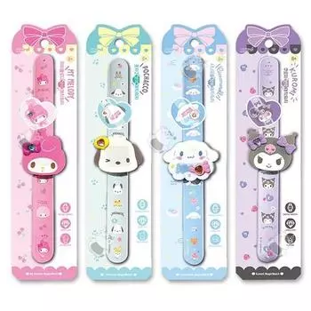 Sanrio Набор из 4-х предметов «Волшебные часы» с изображением персонажей, популярный персонаж в Корее