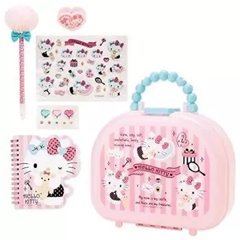 Sanrio Набор канцелярских принадлежностей Hello Kitty в футляре в форме сумки