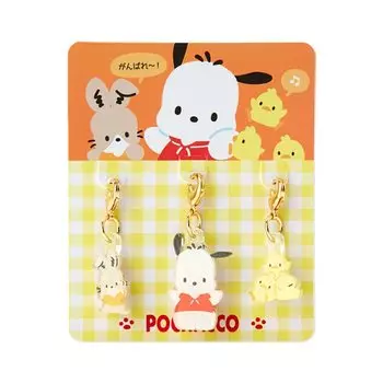 Sanrio Pochacco Charm Set (My favorite is the best) Approx. 8x0.3x11.7cm Acrylic 137707