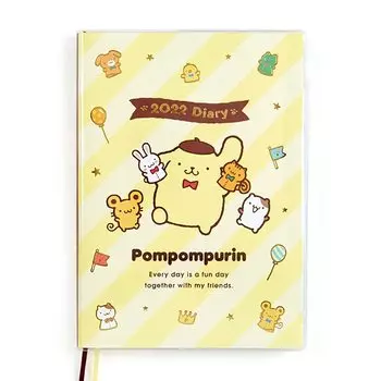 Sanrio Pompompurin B6 Ежедневник 2022 751014 (Тип блока)