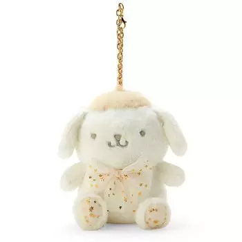 Sanrio Помпомпурин Маскот 11 x 12 x 9 Белый Дизайн 031585 Держатель, см, Серия, Персонаж,