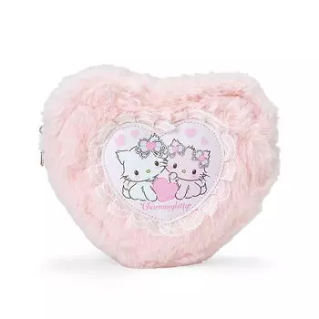 Sanrio Pouch (Heisei Born Character Fluffy Heart) Charmy Kitty 353469