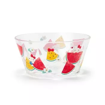 Sanrio Прозрачная миска Красочные фрукты Hello Kitty Hello Kitty x 13 x 13 см Персонаж 115843 6.2