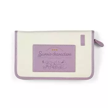 Sanrio Sanrio Characters Multi Pouch Purple 048810 (Enjoy Idol)
