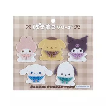 Sanrio (САНРИО) Фетровая наклейка Sanrio Sanrio Персонажи серии Potemoko Персонаж 16 x 0,5 x 13 см 512656 SANRIO
