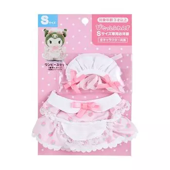 Sanrio Sanrio Kisekaeo Clothes S One Piece Strawberry Pitatto Friends Kisekae Supplies 16 x 12 x Персонаж SANRIO 100617 (САНРИО) 0.5cm