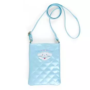 Sanrio (САНРИО) Мини-сумка через плечо Sanrio Cinnamoroll с надписью Cinnamon Cinnamoroll 20 x 15 x 2 см Персонаж SANRIO 123935