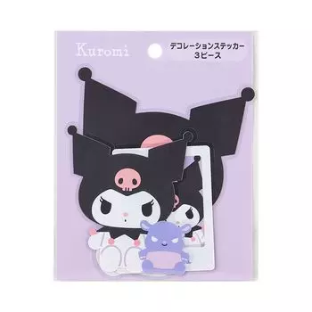 Sanrio Sanrio New Life Набор наклеек для декора Куроми Куроми x 10 x Персонаж 003000 SANRIO (САНРИО) Куроми-тян 11,5 0,1см