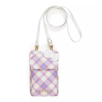 Sanrio (САНРИО) Платье Sanrio Hello Kitty в клетку Tartan Design Series Сумка для смартфона Hello Kitty 18 x 11 x 2,5 см Персонаж 371122 SANRIO