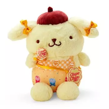 Sanrio (САНРИО) Плюшевая игрушка Sanrio L Chupa Chups Collaboration Vol. 2 ПОМПОПУРИН ПОМПОПУРИН 20,5 x 22 x 17 см Персонаж 040215 SANRIO