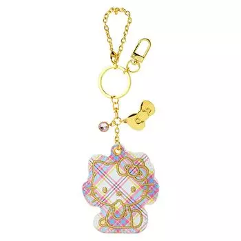 Sanrio (САНРИО) Sanrio Hello Kitty Платье Tartan Design Series Сумка Charm Hello Kitty 8.1 x 7.2 x 1.6 см Персонаж 371335 SANRIO