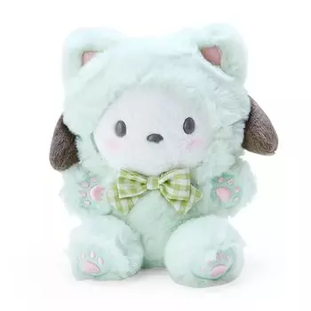 Sanrio (САНРИО) Sanrio I Love Neko Серия плюшевых игрушек Neko L Pochacco Pochacco Pochacco 19 x 18,6 x 12,7 см Персонаж 918695 SANRIO