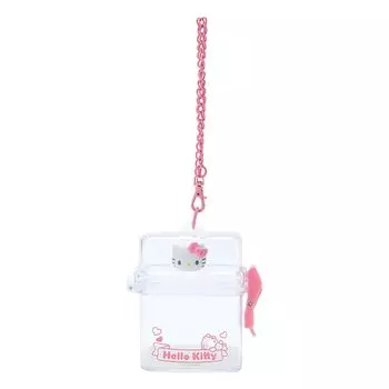 Sanrio (САНРИО) Санрио Питатто Друзья (Мини) Прозрачный футляр для персонализации Hello Kitty Hello Kitty 884 см, персонаж 604348 SANRIO