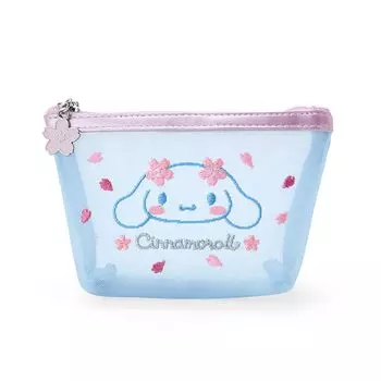 Sanrio (САНРИО) Sanrio Sakura Design Series Mesh Pouch Cinnamoroll Cinnamoroll 9 x 15 x 5 см Персонаж 960993 SANRIO
