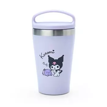 Sanrio Sanrio Стальная чашка Стакан из нержавеющей стали с ручкой Kuromi Kuromi 16 xx Стакан из нержавеющей стали с ручкой Character 951641 SANRIO (САНРИО)