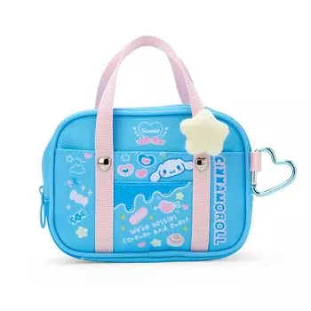 Sanrio Scuba Style Mini Pouch (#Sanrio Gakuen Sparkling Club) Cinnamoroll 490822