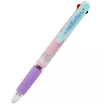Sanrio Шариковая ручка Jetstream 3-цветная 0,5 мм, Little Twin Star, 1 шт.