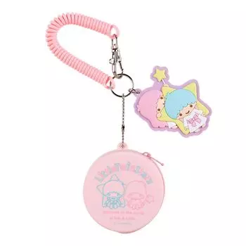 Sanrio силиконовый мини-чехол с подвеской Little Twin Stars брелок Kikirara LITTLE TWIN STARS персонаж 240044 6,56,53 см
