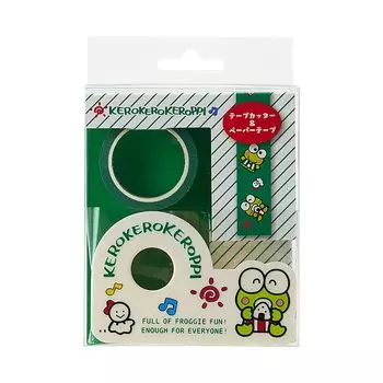 Sanrio Tape Cutter Paper Tape Goods Forever Kerokerokeroppi 321362 & (Персональный Санрио)