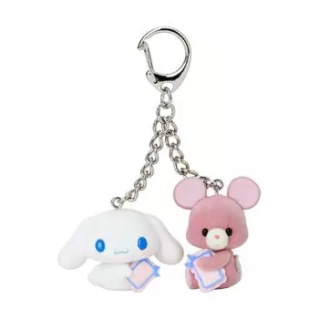[Sanrio] Yoshitoku Retro Plush Collection Keychain Cinnamoroll 530921