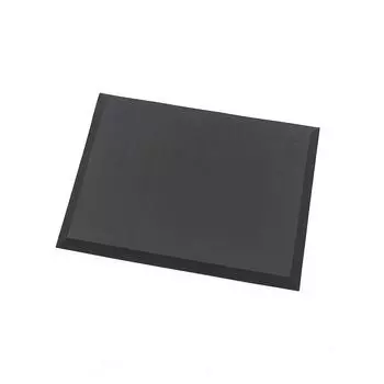 Sanwa Direct Fatigue Relief Ширина 60 см x Глубина 45 см x Толщина Стоячий стол Боли в спине Стоячие бактерии Черный коврик, 1,7 см, Коврик, Профилактика, Противоскользящий чёрный