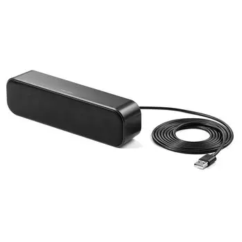 Sanwa Direct PC Speaker USB Small Max 6W выходная длина кабеля 2 м компьютерный динамик проводной 400-SP109