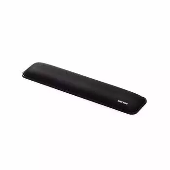 Sanwa Direct Wrist Rest for Laptops, Compact Keyboards, Prevents Tendonitis, Reduces Fatigue, Width 33cm, 200-TOK015BK