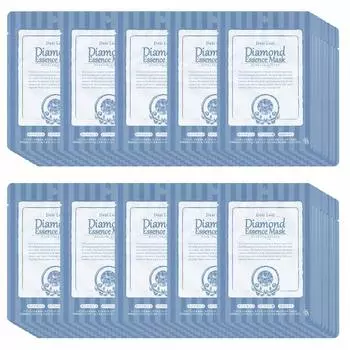 Sanyo Bussan Dear Leaf Essence Individually Hotel Made in Intensive Large 25g x 100 Sheets Mask, Wrapped, Характеристики, Япония, Увлажнение, Размер,