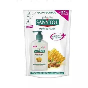 SANYTOL Питательное мыло для рук, сменный блок, 200 мл