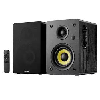 Sanyun SW206 80 Вт активная двухрежимная полочная акустическая система с 4-дюймовым монитором для записи в комнате и HiFi оптико-коаксиальным TRS Aux Bluetooth USB с 24-битным выходом