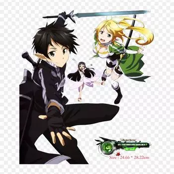 Sao Lost Song Kirito Sword Art Online Lost Song Kirito железные нашивки для одежды, аппликации, наклейки на одежду, термочувствительная настраиваемая нашивка