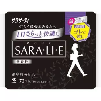 Sarasati Kobayashi Pharmaceutical Sara Li e без запаха 72 листа