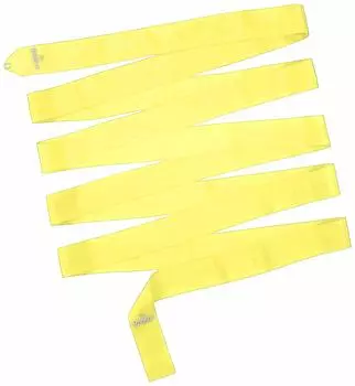 SASAKI Rhythmic Gymnastics Equipment Ribbon Certified by the International Gymnastics Certified by the Japan Gymnastics Rayon Length Yellow