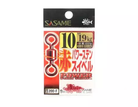 Sasame 200-F Power Stain Swing Smooth Spin Red, размер 10 (4815)
