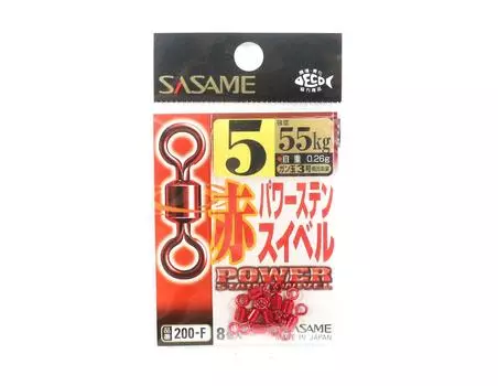 Sasame 200-F Power Stain Swing Smooth Spin Red, размер 5 (4853)